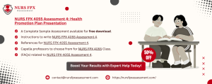 NURS FPX 4055 Assessment 4