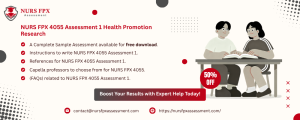 NURS FPX 4055 Assessment 1