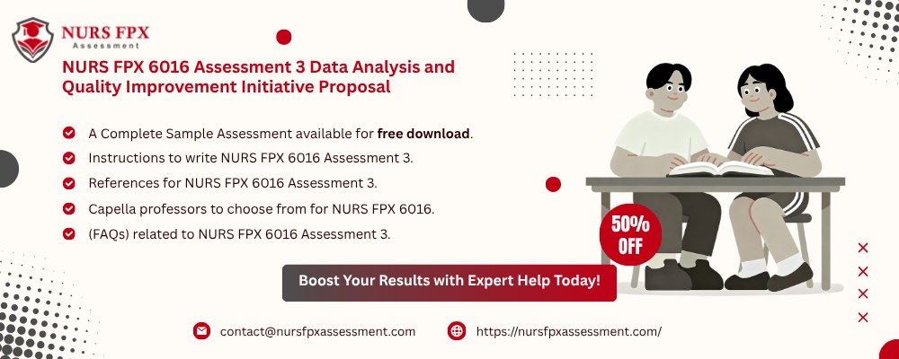 NURS FPX 6016 Assessment 3