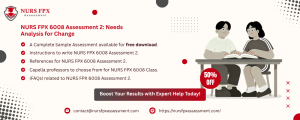 NURS FPX 6008 Assessment 2