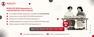NURS FPX 4005 Assessment 3