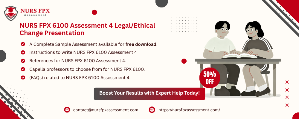 NURS FPX 6100 Assessment 4 Legal/Ethical Change Presentation